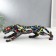 Polystone souvenir "Black Panther" black, spray of paint 13x13x45 cm