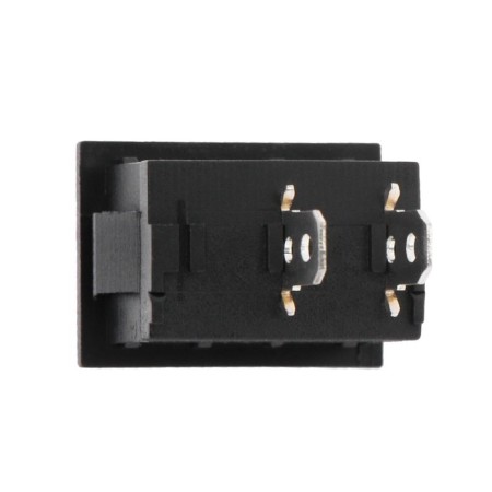 Red switch, 250 V, 6 A, 2 contacts, RWB-201, SC-768, Mini size-2