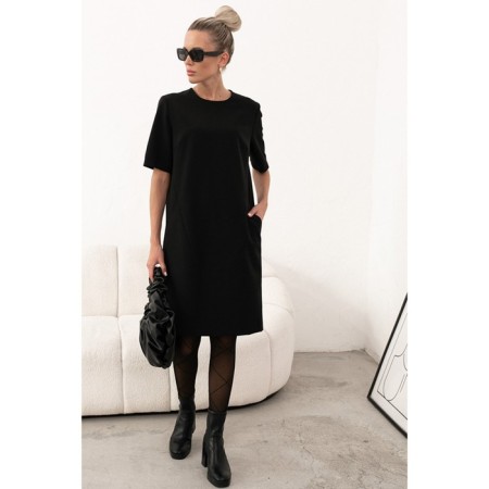 Women's dress, size 42, black color