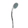 Bath mixer "TsS-SM" EP400023, single-leaf, wall, with shower set, chrome