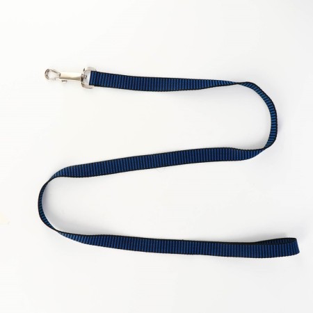 Acunition set is embossed, leash 120 x 2 cm, og 44-50 cm, blue-black-5