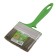 Brush flat "Akor", 100x12 mm, plastic pen, mixed stubble, for wood