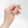 Ring "Right" The dragon's claw, the color is black silver, dimensionless