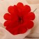 Artificial flowers "Loner Chryispa" d = 11 cm, h = 20cm red