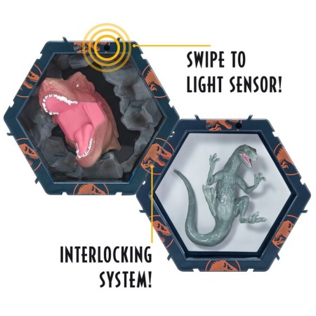 Figure Collective Wow Stuff "Raptor Blue", interactive-2