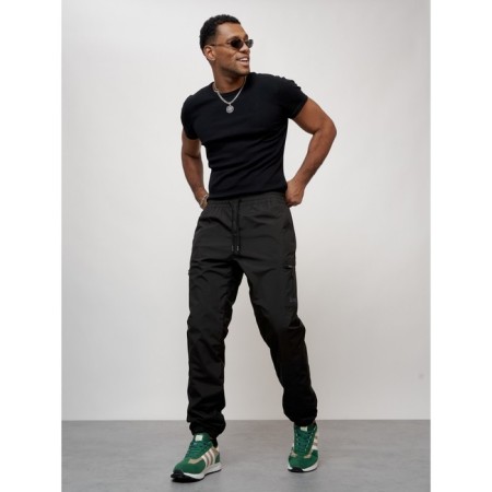 Sports male winter, size 48, black color-5