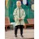 Park jacket for a boy, height 86 cm, sage color