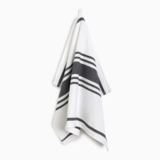 Ethel towel, col. Dark gray, 50x70 cm, 100% HL