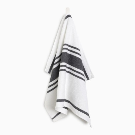Ethel towel, col. Dark gray, 50x70 cm, 100% HL