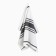 Ethel towel, col. Dark gray, 50x70 cm, 100% HL