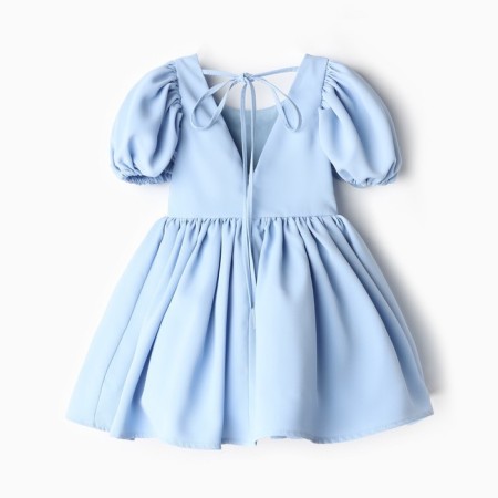 Платье нарядное детское MINAKU: PartyDress, цвет голубой, рост 98 см-11