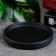 Ceramic tray for a flower pot up to 10.5 cm, black, 12 cm