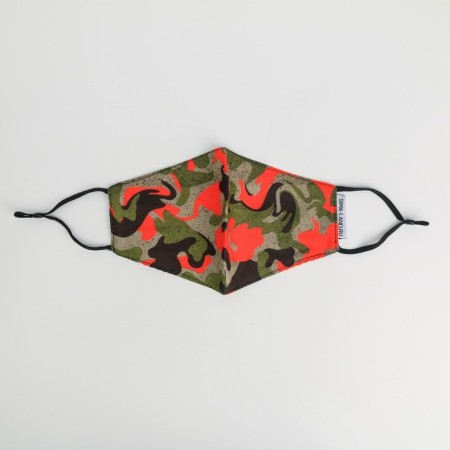 Class mask with adjusting ties "Hakki"-2