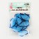 Decor for creativity "Butterfly", two -layer, set of 12 pcs., Size 1 pc. - 5 × 4 cm, blue color