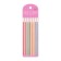 Block-filling with a sticky edge plastic 20l x 8 pieces, fluor strip, 140mm x 6mm Calligrata 105326