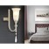 Wall lamp with crystal Ambrella Light, Traditional, TR3252, 1HE14, beige color, gold