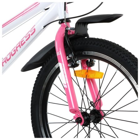 Bicycle 20 "Progress Ingrid Low Rus, white color, p. 10.5"-4