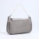 Lightning bag, long belt, silver color