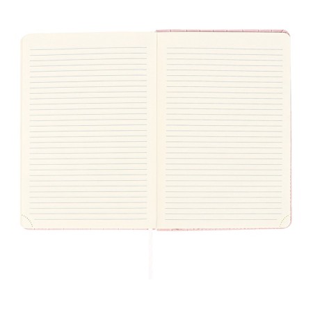Dated diary 2025 A5 168 sheets, Devente.Barbara, a solid cover to leatherette with foam, praise, perforation, lies, block 70, pink-15