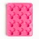 Silicone form "18+", 17x13 cm, pink