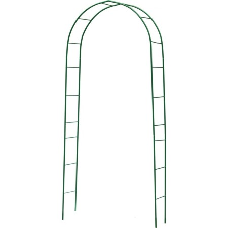 Sadovaya arch, 240 × 120 × 36 cm, metal, green, grinda, "classics"