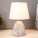 E14 40w-chocolate 20x20x30 cm Risalux table lamp "Isabella"