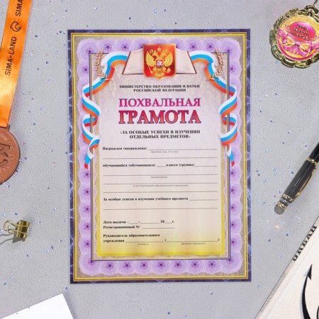 Folder "Portfolio of high school students", 8 letters, A4-10