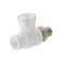 Ball crane for Valfex radiator, polypropylene, straight, 20 x 1/2 "