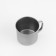 A stainless steel mug with a western lid, 520 ml, chrome color