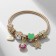 Mardgeri Assortment Bracelet is a single, assorted, color in gold
