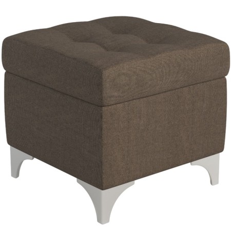 Josephine 2, 460 × 460 × 450 mm banquet, horned, dark brown color-1