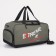 Sports bag with lightning, shoes, external pocket, khaki