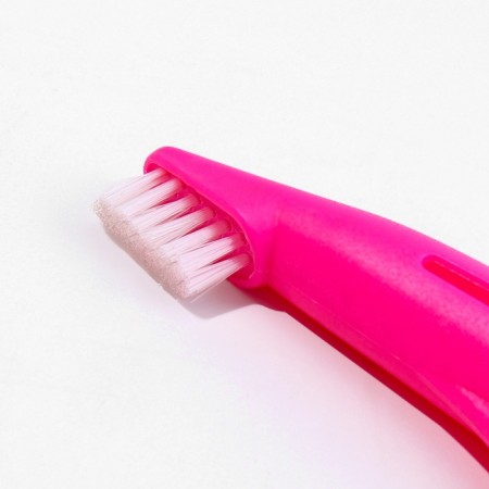 Toothbrush to remove animal raids, pink-3