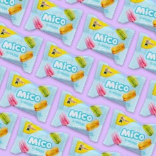 Macarun Mico with the taste of vanilla mousse, thermo, 88 g