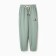 Sports pants for girls, color light green, height 146 cm