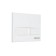 Berges Novum L1 control button, for hidden installation systems, white