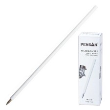 Стержень шариковый 0,5 мм, масляный Pensan "GLOBAL 21", чернила синие