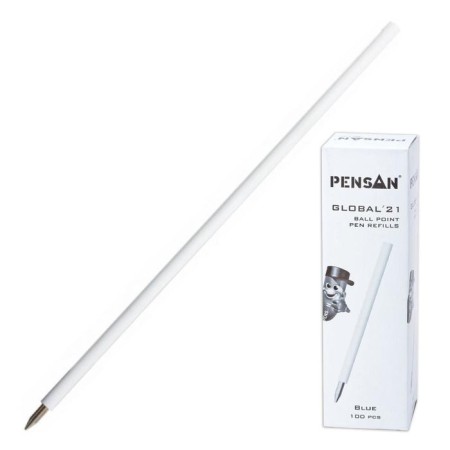 Ballic shaft 0.5 mm, oil Pensan "Global 21", blue ink blue