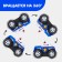 Jeep-Pereshtysh "Police", works from batteries, blue color