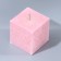 Interior candle for Comfort, Pink, 5 x 5 cm