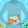 Velcro book “Winter, Spring, Summer, Autumn” 12 p.