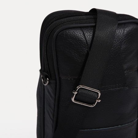 Male bag, black color-4