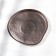 Trend, glass dish, d = 18 cm, brown color