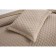 A set with a bedspread "Roxalana", size 230x250 cm, 50x70 cm - 2 pcs, the color of Mokko