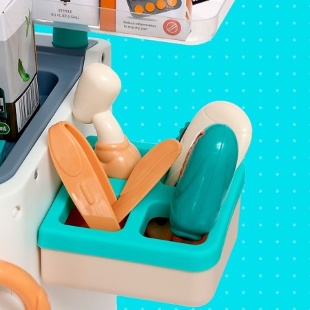 Game set "Doctor" with accessories, 26 items-7