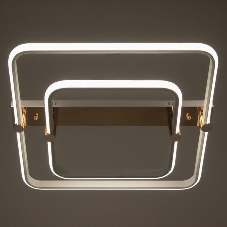 Lamp "Sonlan" LED 120W gold 60x60x12 cm Bayerlux-2