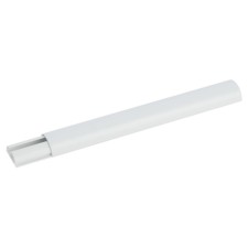 Cable-channel era KK-30-13-FW semicircular white 30x13 mm