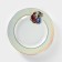 Porcelain plate "Madonna", d = 24 cm, white