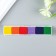 Stamping pillow "Rainbow" (set of 6 colors) 12.4x2.4 cm
