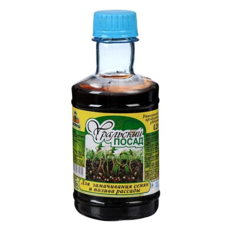 Fertilizer "Possesses", "Ural Posad", for soaking seeds and irrigation of seedlings, 0.25 liters